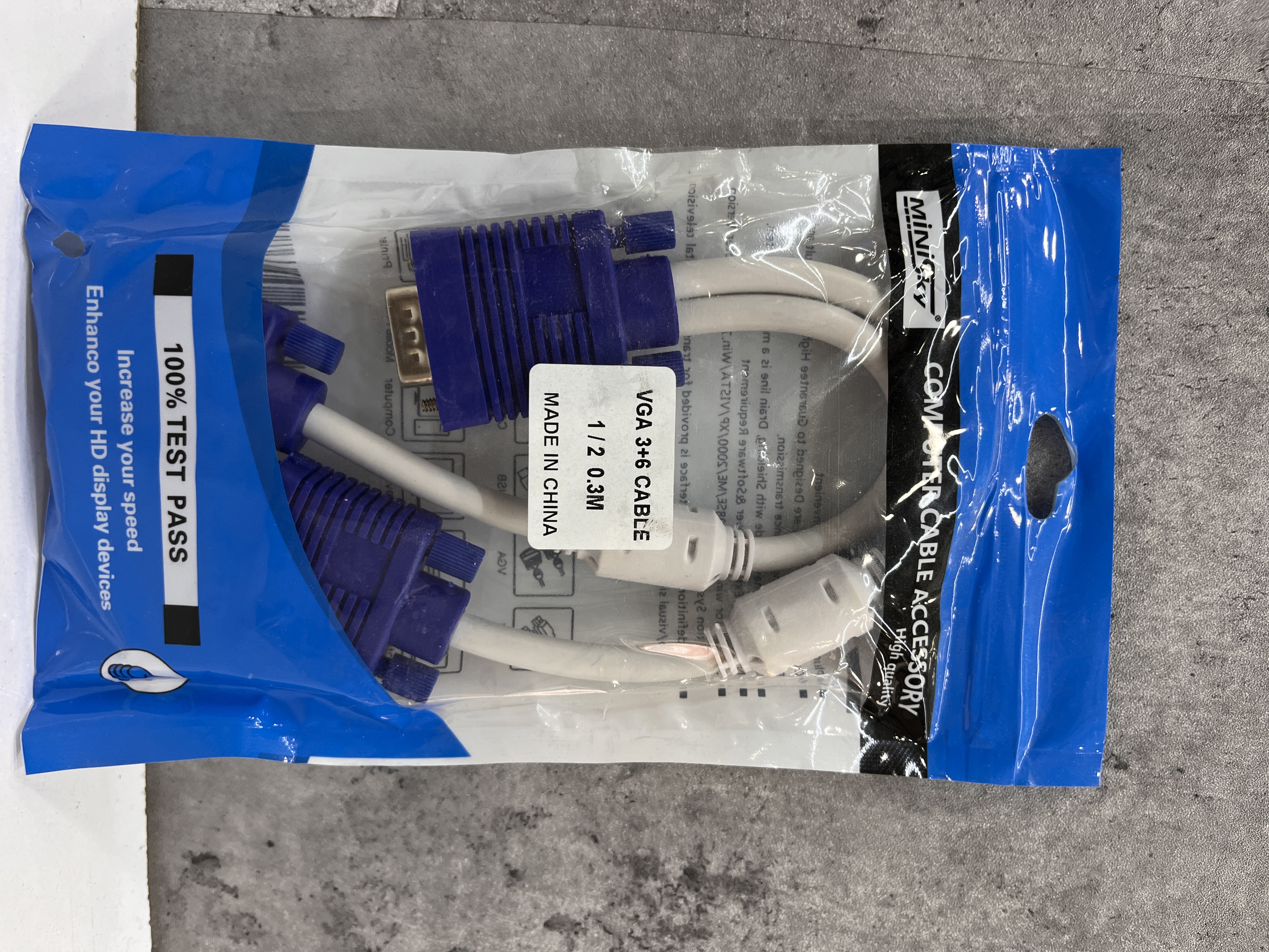 مبدل تبدیل 1 به 2 پورت VGA مدل minisky