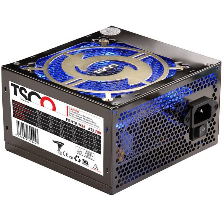 منبع تغذیه کامپیوتر تسکو TP 700 توان 350 وات